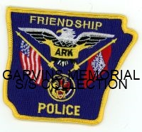 ARKANSAS,FRIENDSHIP POLICE 1